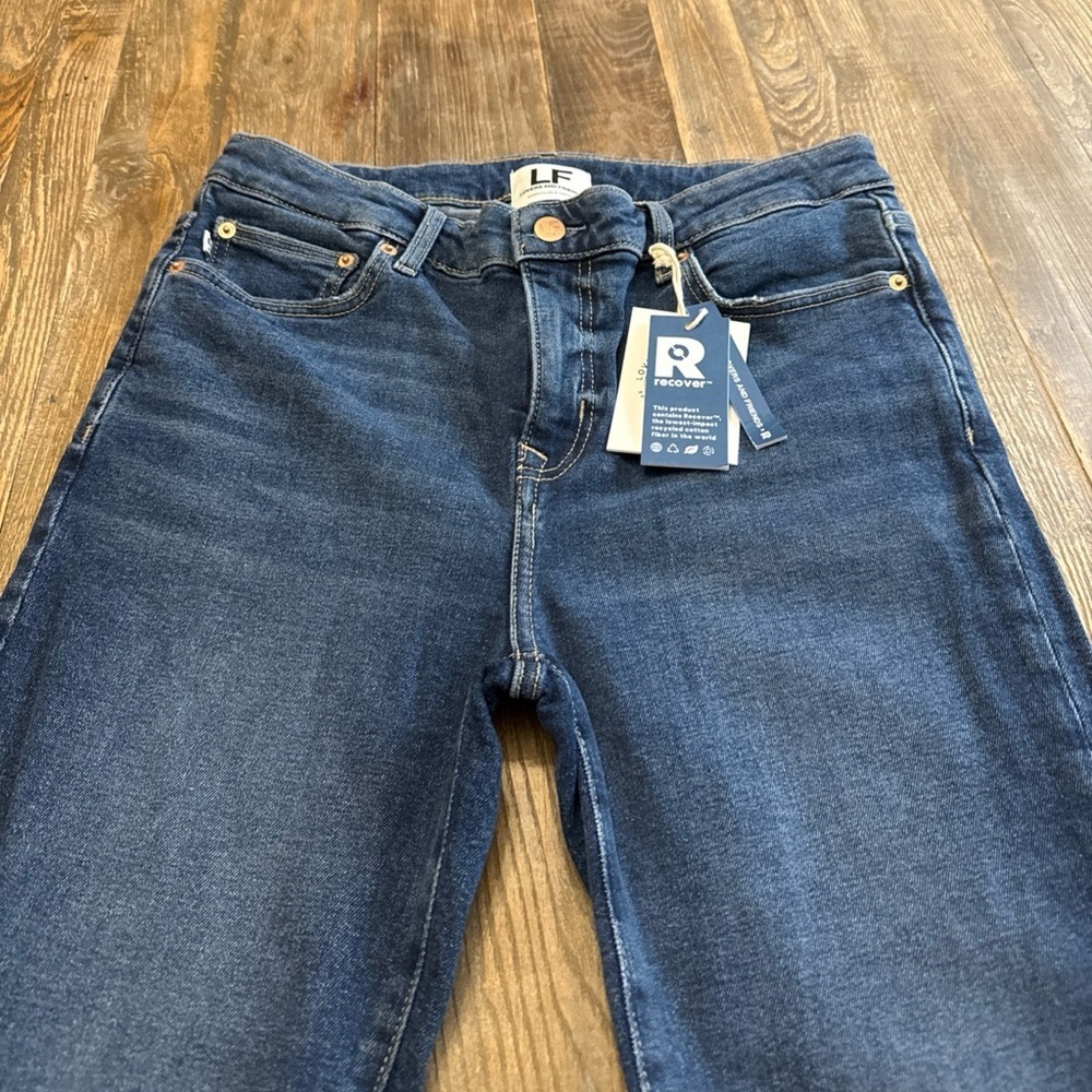 Lovers + Friends Dark Blue Skinny Jeans - Picture 4 of 9